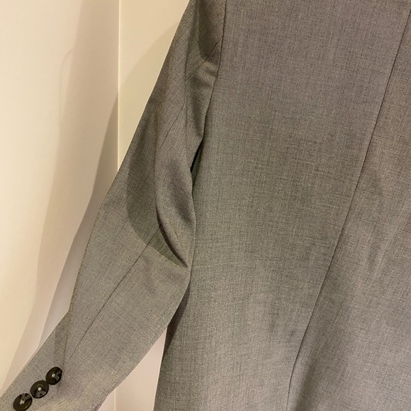 IZOD Boys Gray 2-Button Blazer - Picture 7 of 8